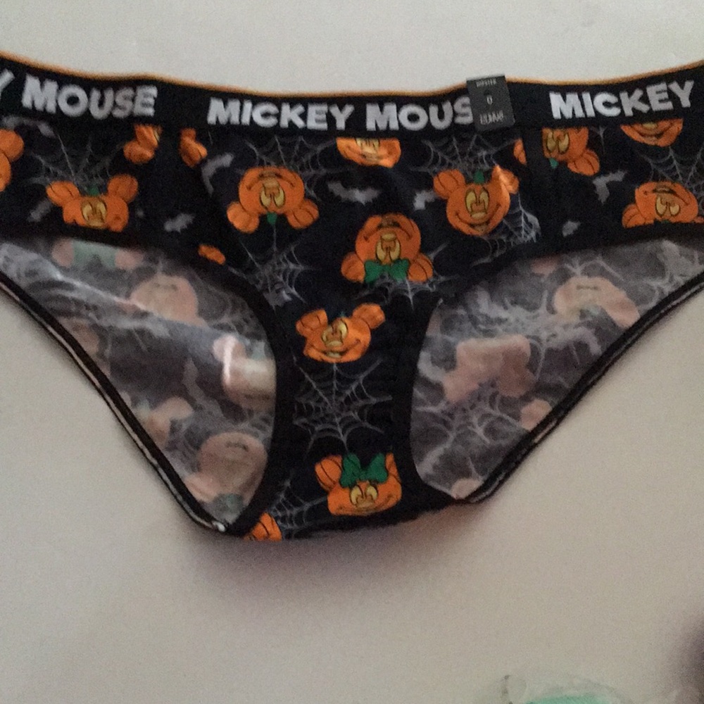 🎃Mickey Mouse Pumpkin hipster panty